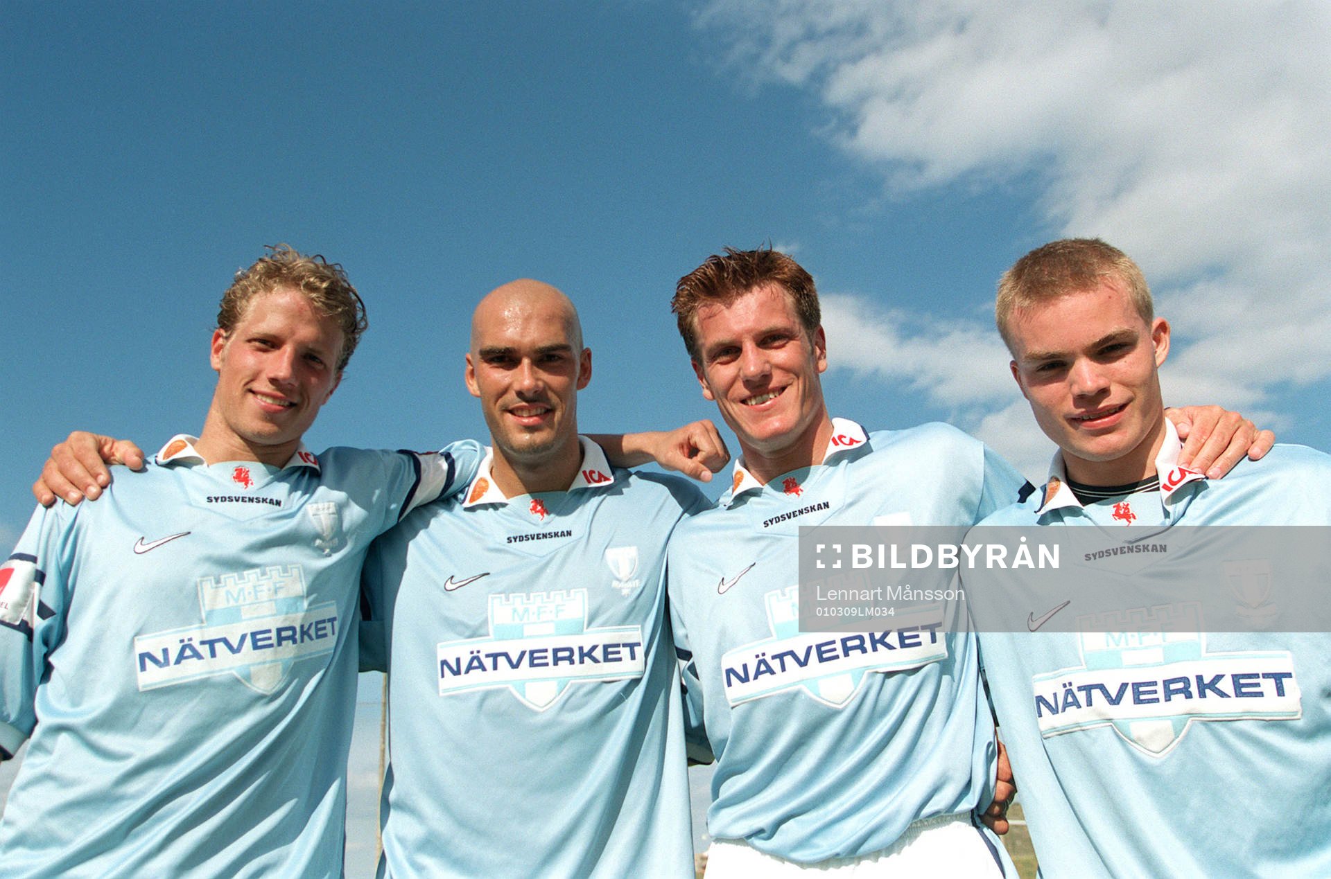 Fr v Erik Johansson, Daniel Majstorovic, Robert Kjellin och
