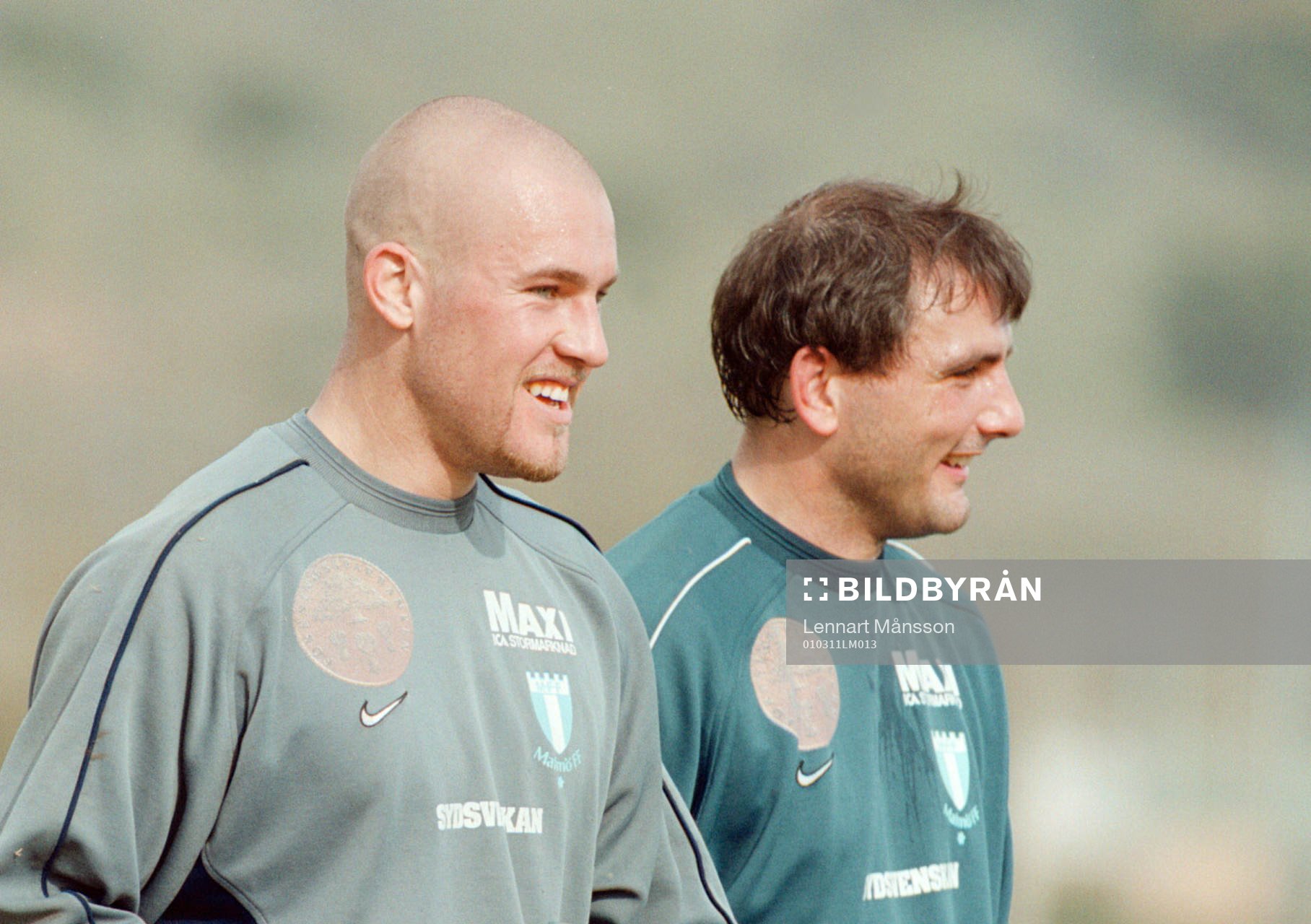 Lee Baxter och Jonnie Fedel, Malmö FF