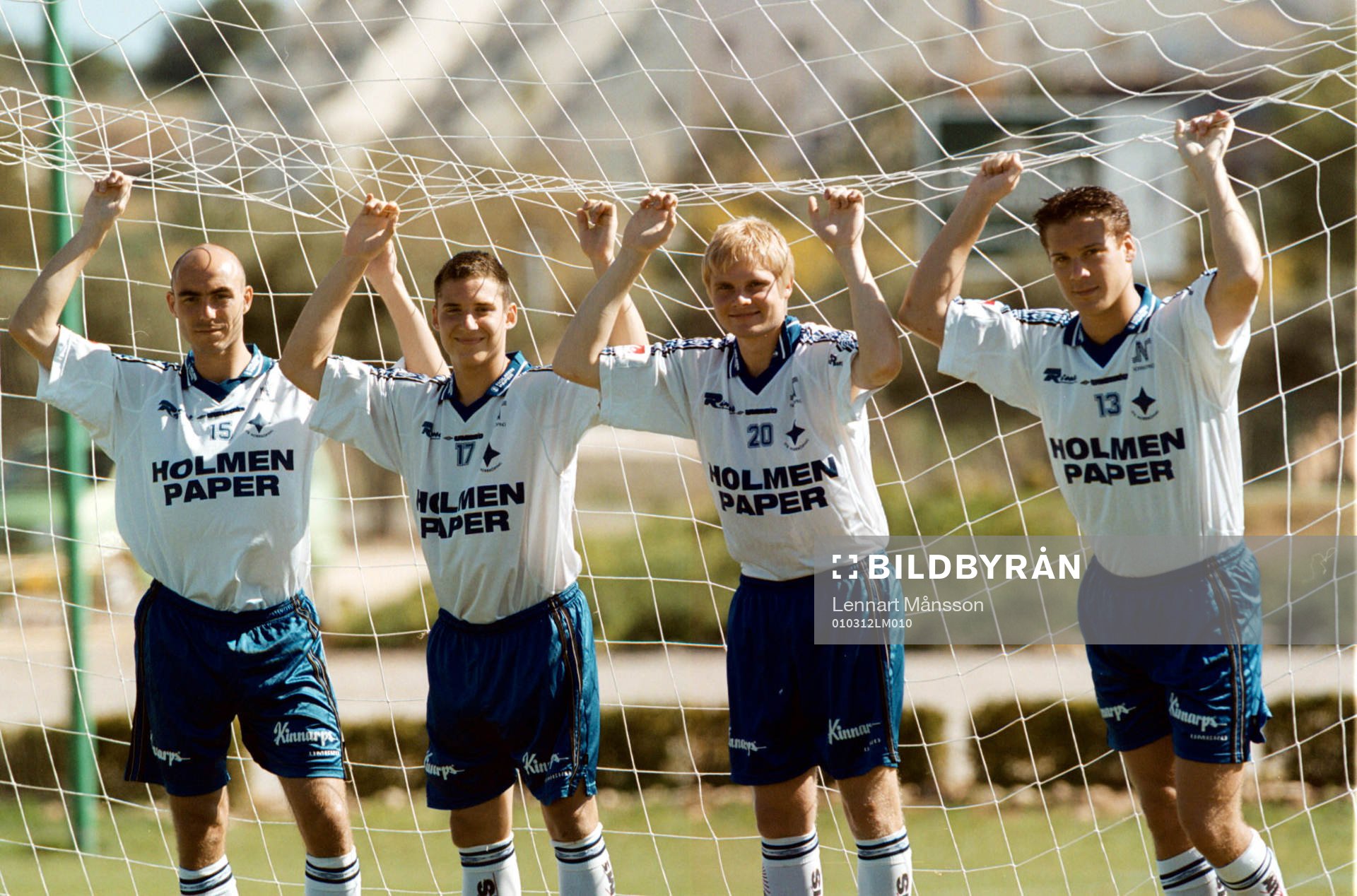  Patrik Kieback, Saleh Saadoo, Mika Niskala och Alexander Petras, Norrköping