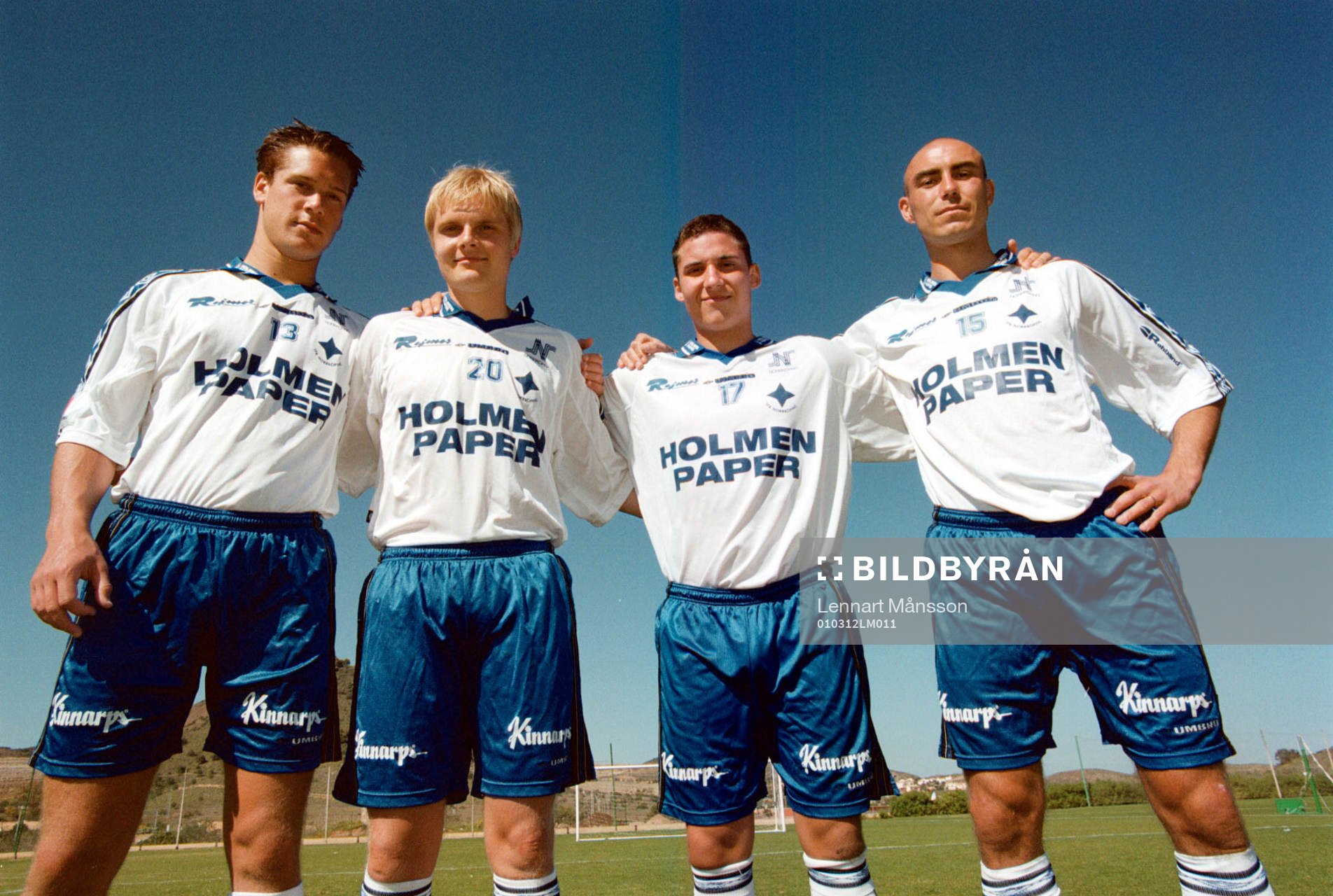 Alexander Petras, Mika Niskala, Saleh Saadoo och Patrik Kieback, Norrköping