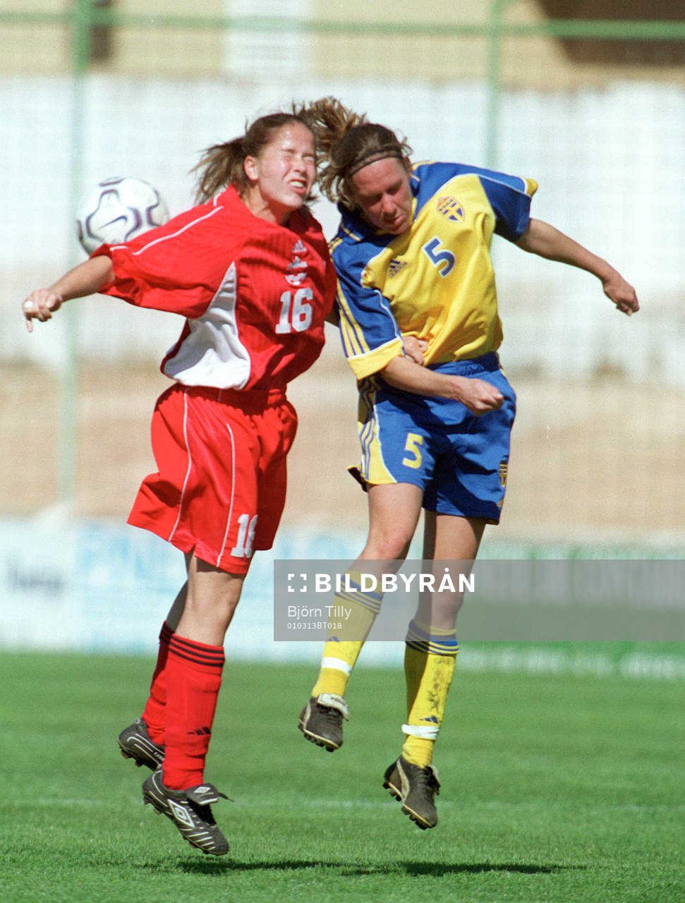 Linda Fagerström, Sverige och Kristina Kiss, Kanada, i