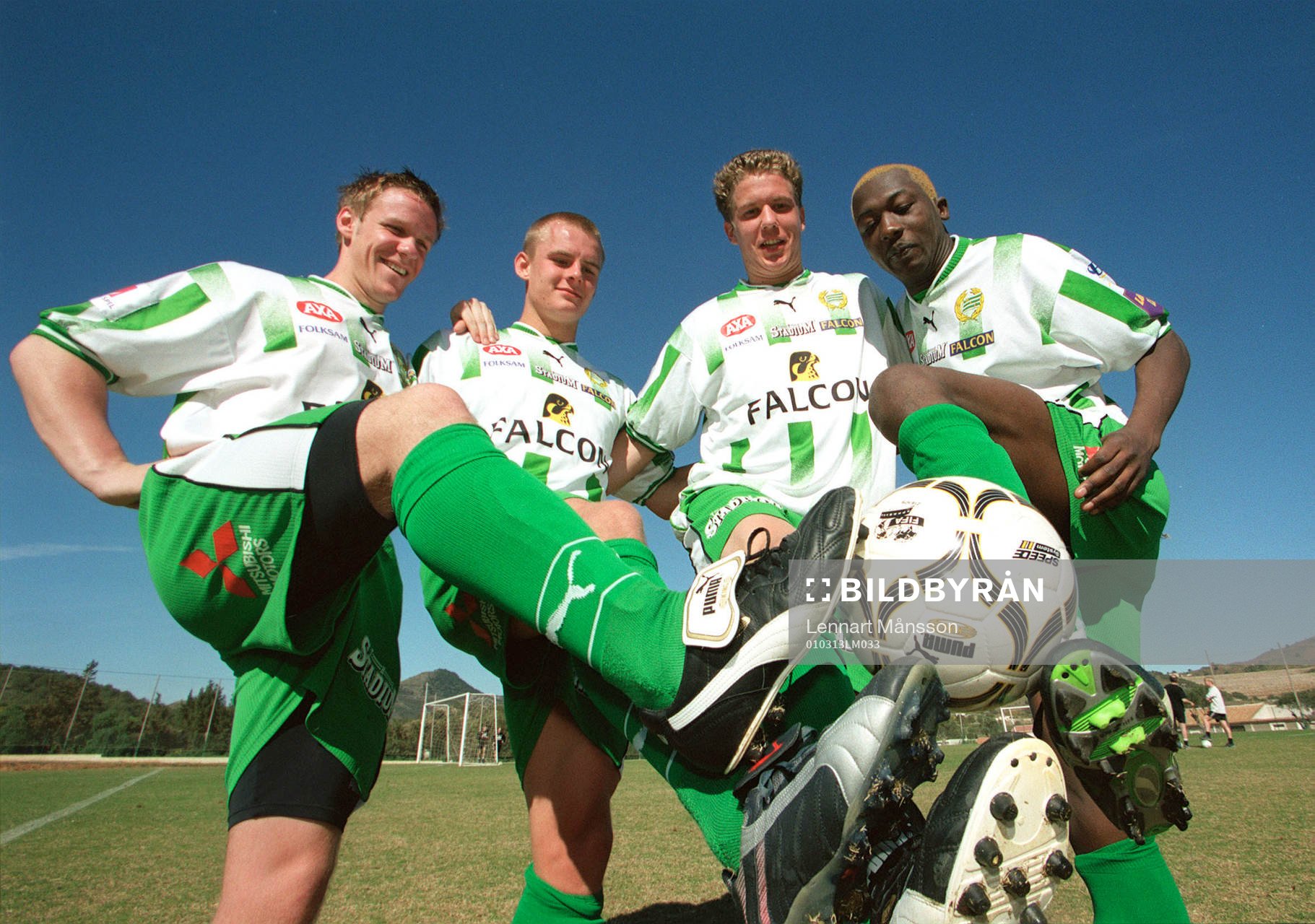 Fr v. Erik Wedin, Charlie Ejerholm, Patrik Gerrbrandt och