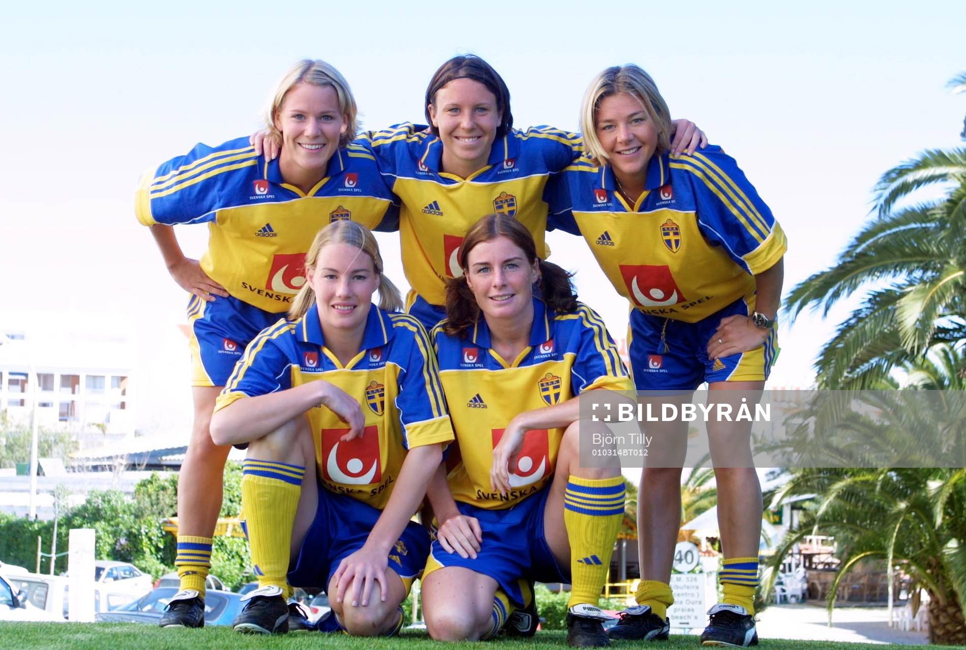 Anna Sjöström, Hanna Marklund, Hanna Ljungberg, Malin