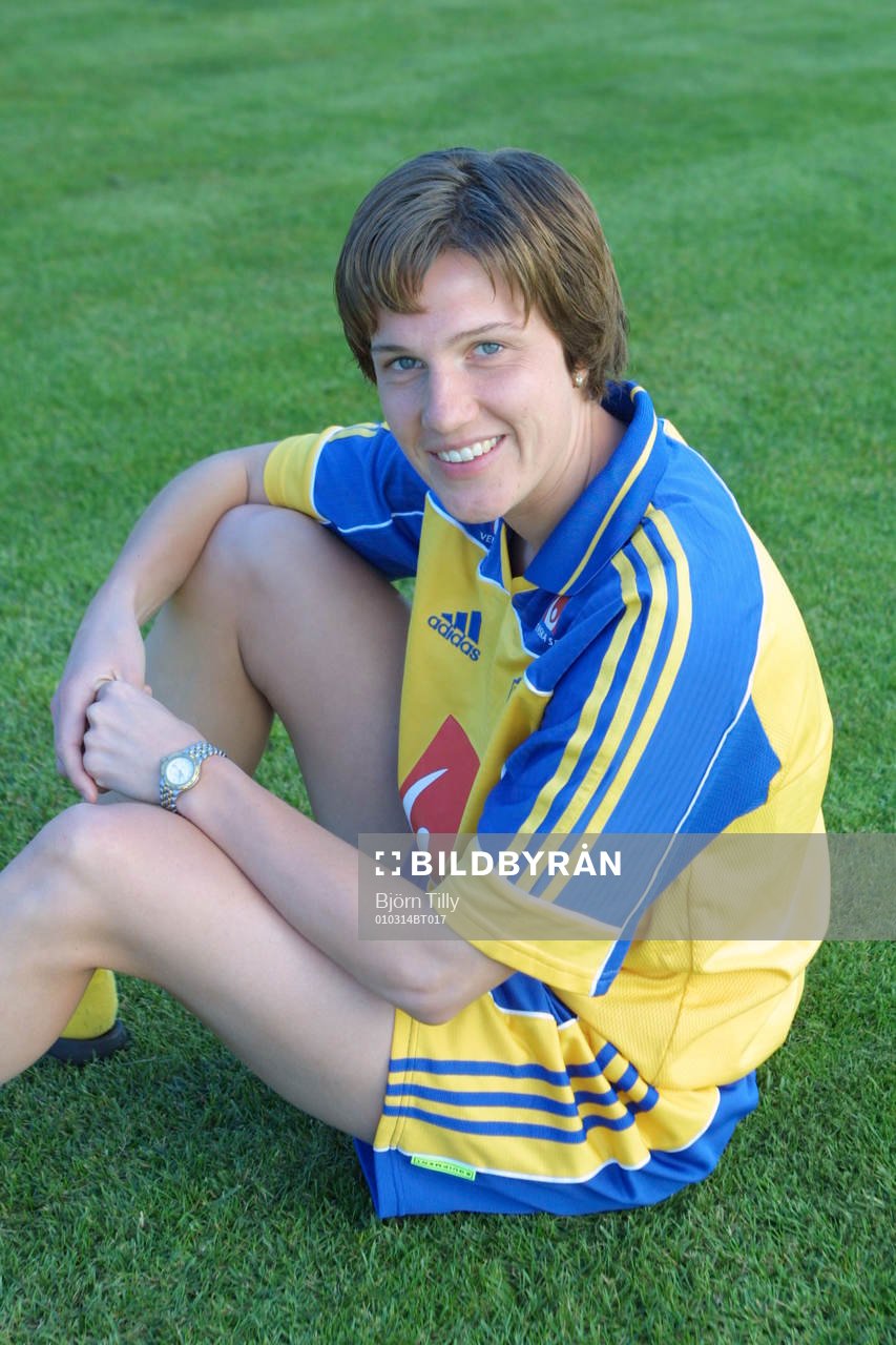 Fotboll, dam, Malin Andersson, Sverige