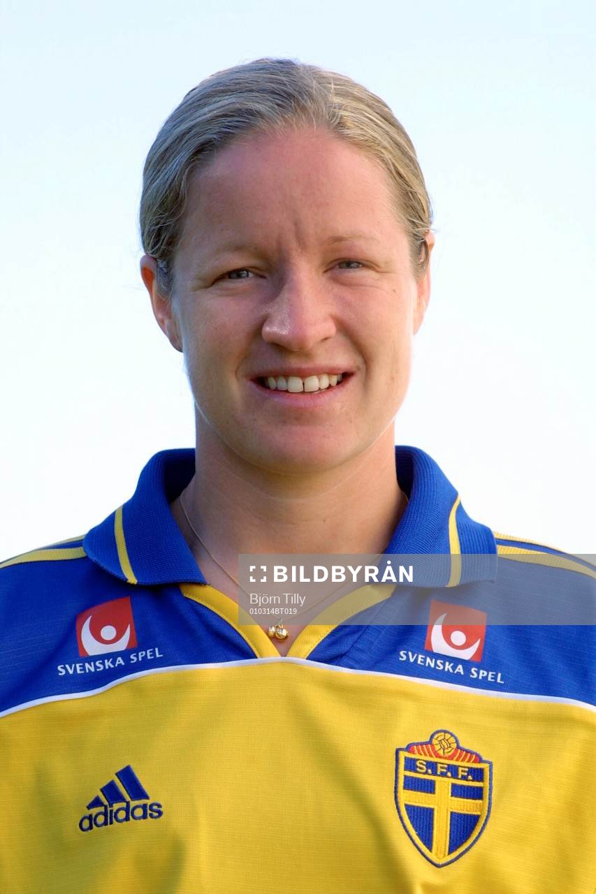 Fotboll, dam,  Victoria Svensson, Sverige