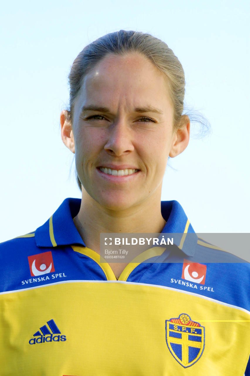 Fotboll, dam,  Linda Fagerström, Sverige