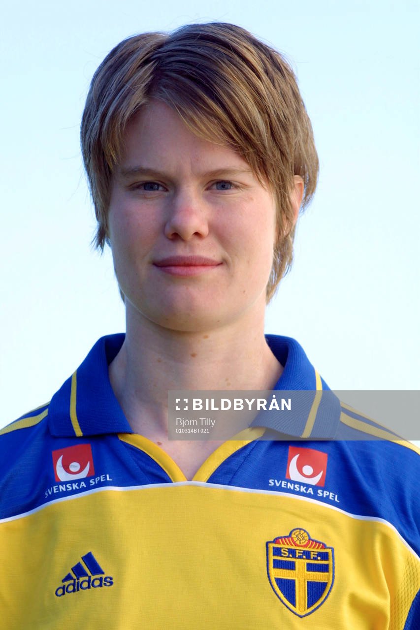 Fotboll, dam,  Karolina Rinman, Sverige