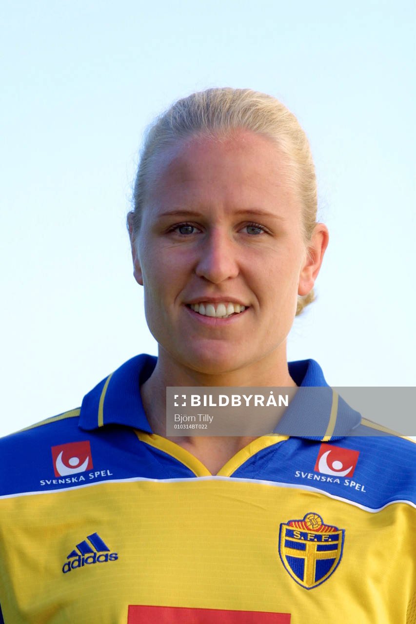 Fotboll, dam,  Jessika Sundh, Sverige