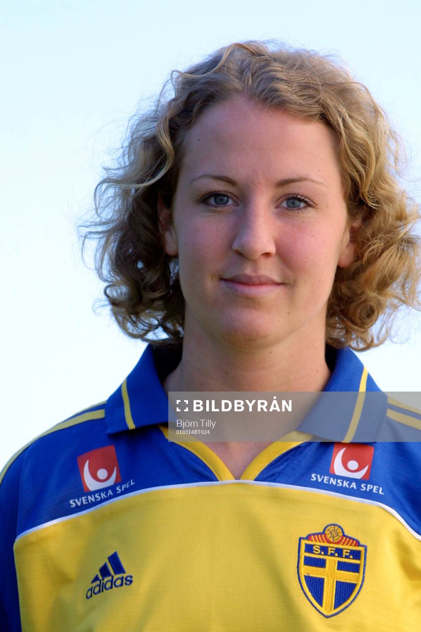 Fotboll, dam,  Therese Lundin, Sverige