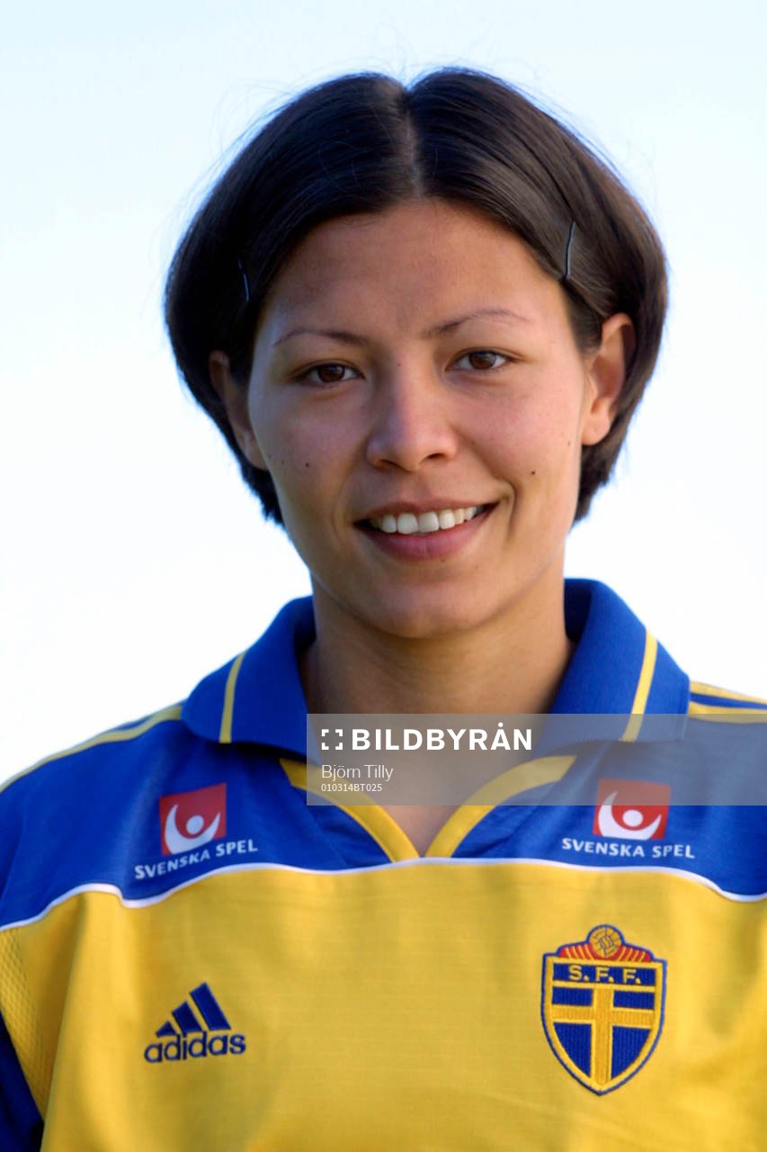 Fotboll, dam,  Jane Törnqvist, Sverige