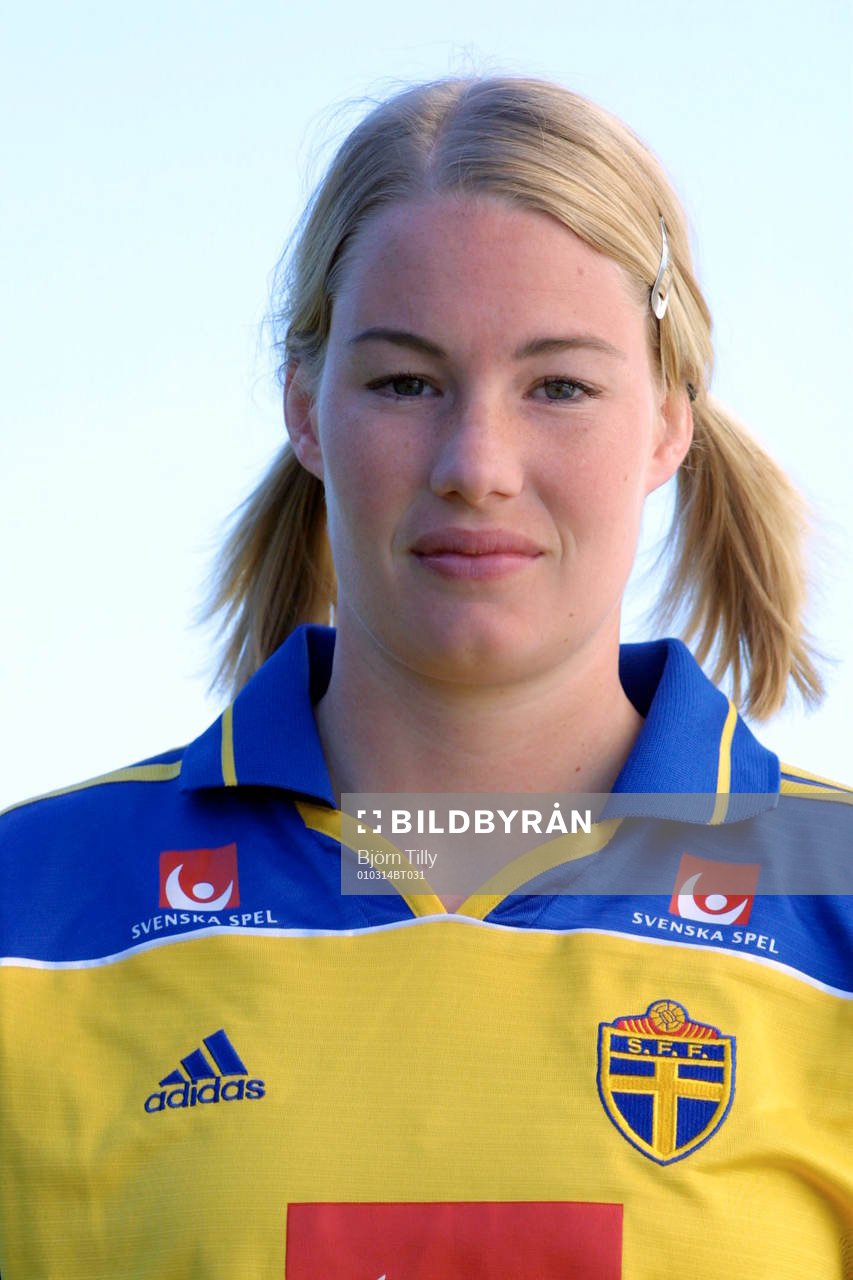 Fotboll, dam, Hanna Marklund, Sverige