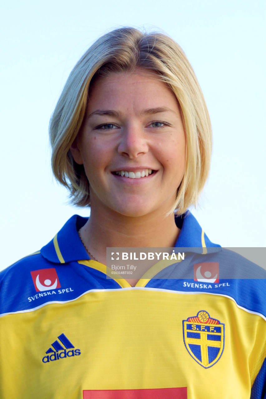 Fotboll, dam, Tina Nordlund, Sverige