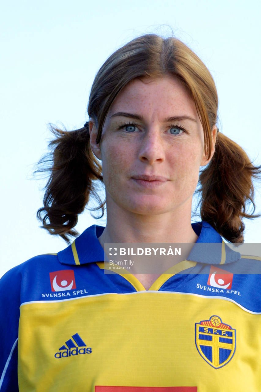 Fotboll, dam,  Malin Moström, Sverige