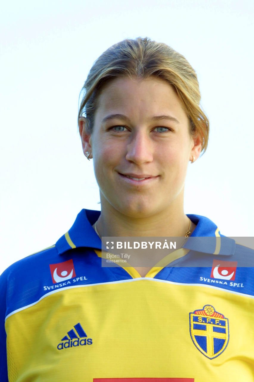 Fotboll, dam,  Elin Flyborg, Sverige