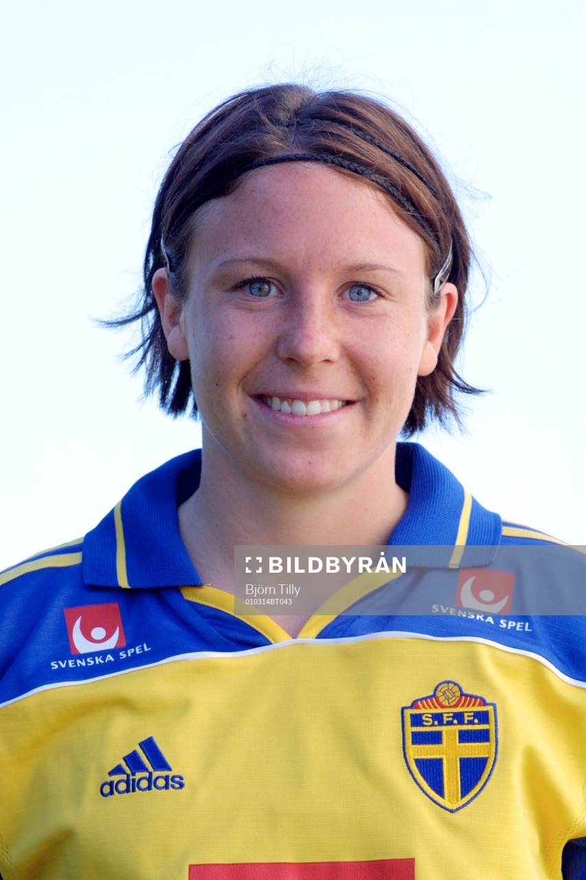 Fotboll, dam,  Hanna Ljungberg, Sverige