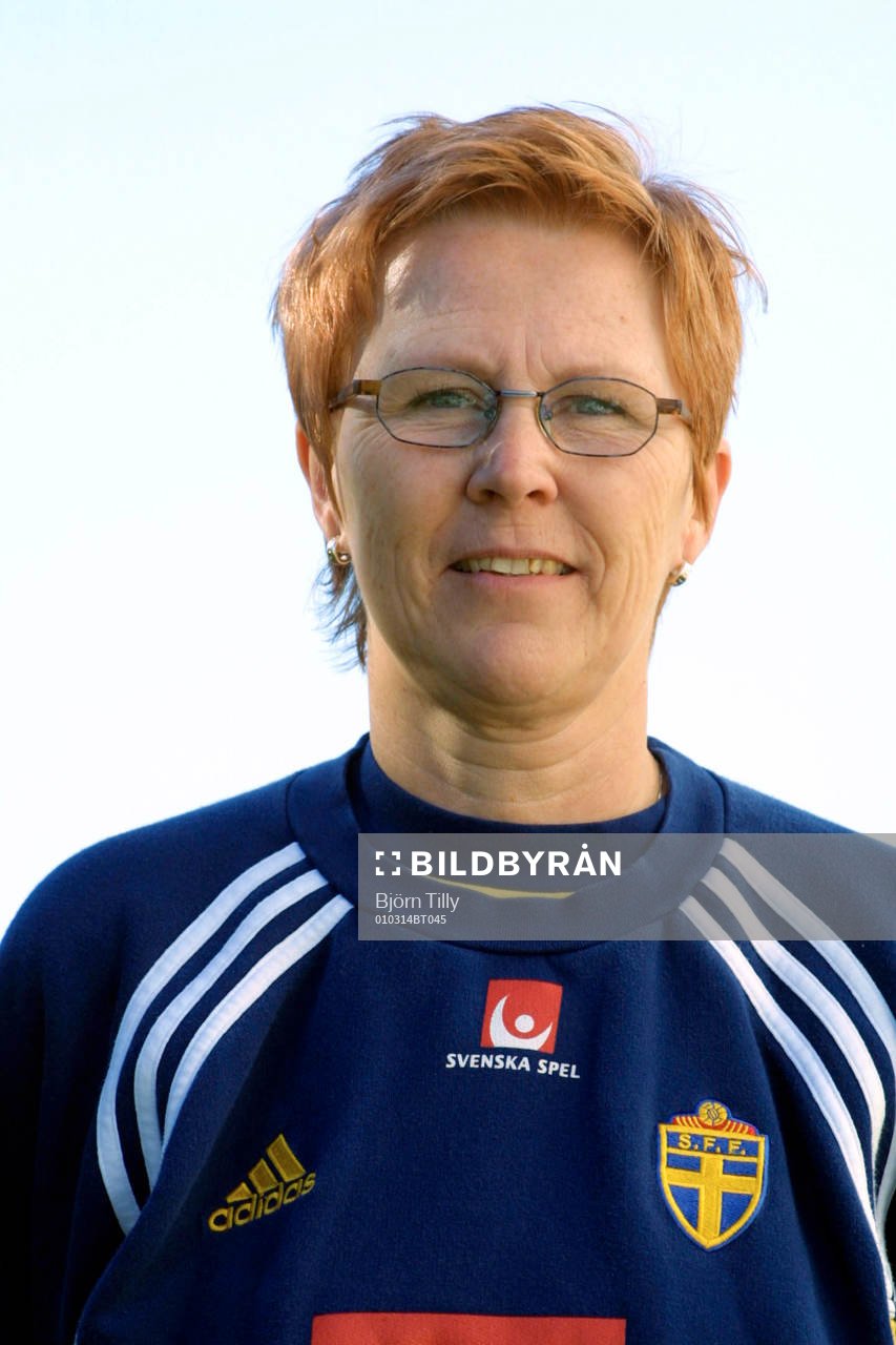 Fotboll, dam,  Anna-Lena Kjellman, Sverige