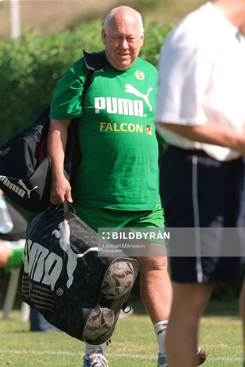 Börje Lundberg, materialförvaltare Hammarby
