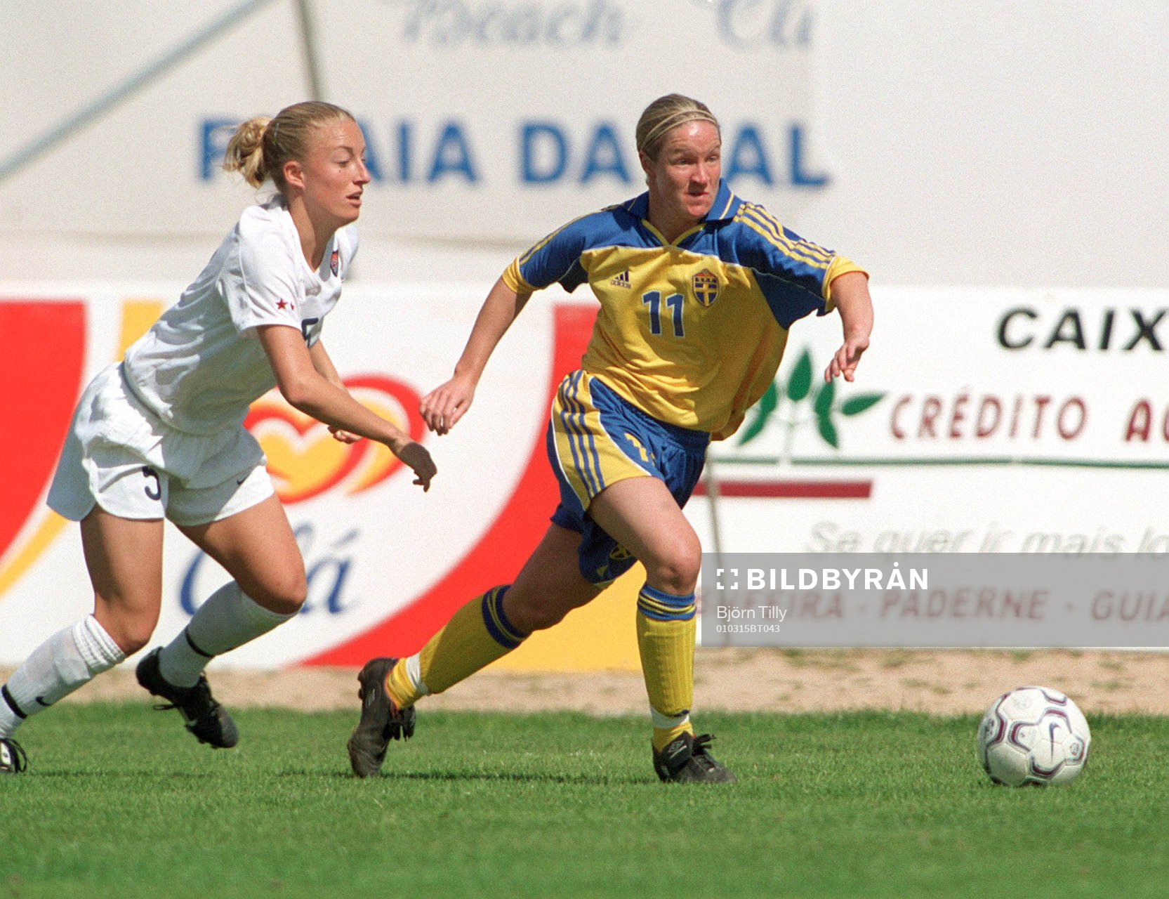 Victoria Svensson, Sverige och Ally Marquand, USA