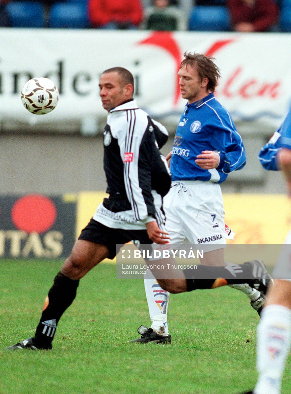 Cain Dotson, Sundsvall och Lars Oskarsson, TFF