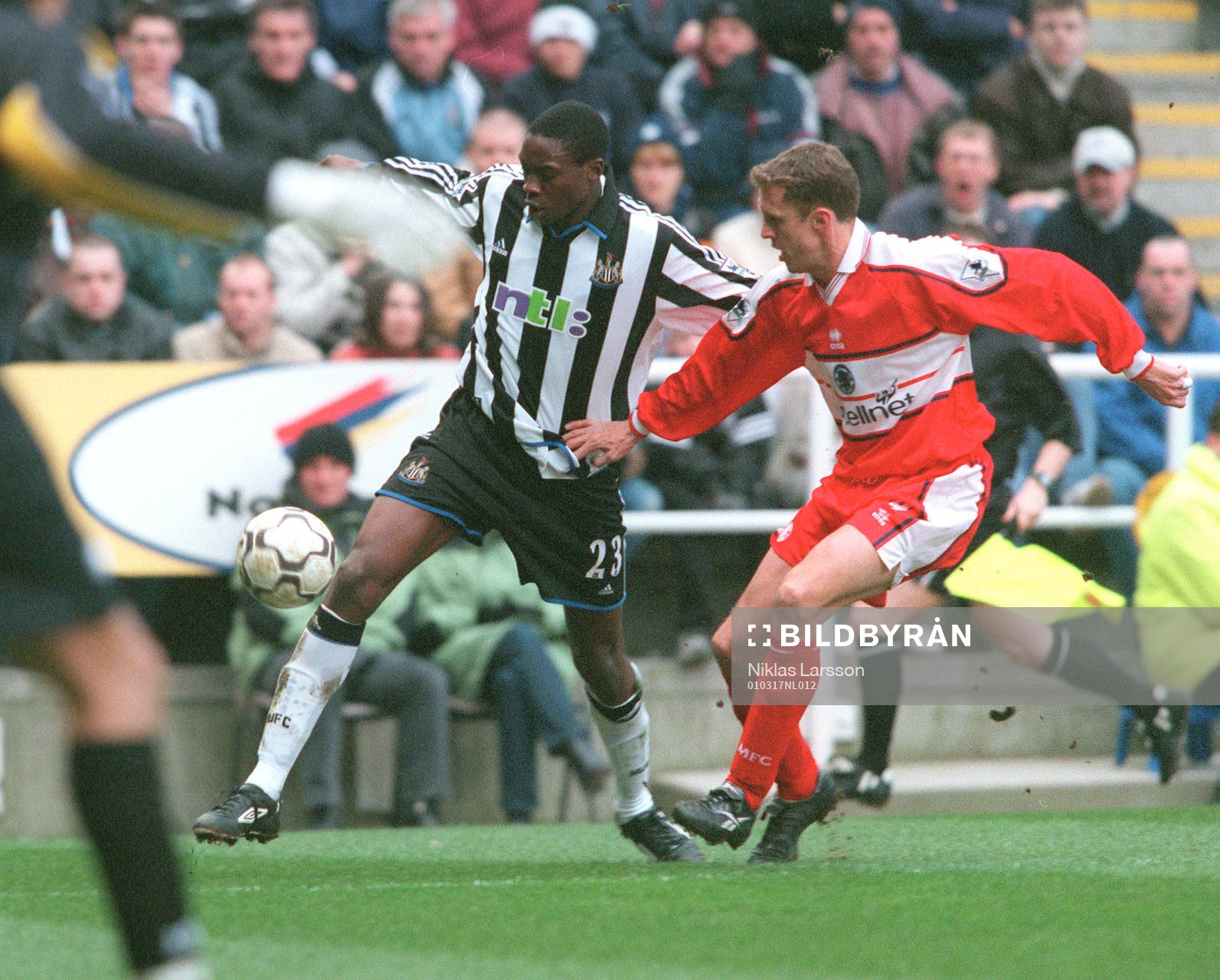  Shola Ameobi, Newcastle.