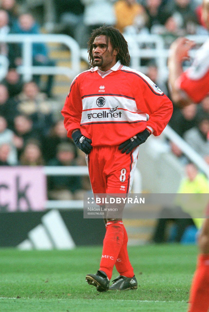  Christian Karembeu, Middlesbrough.