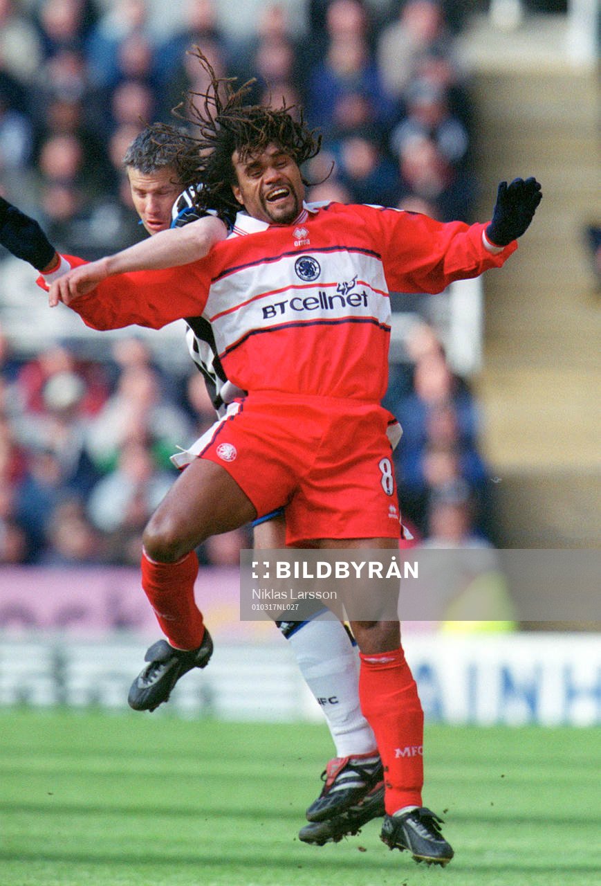  Christian Karembeu, Middlesbrough.