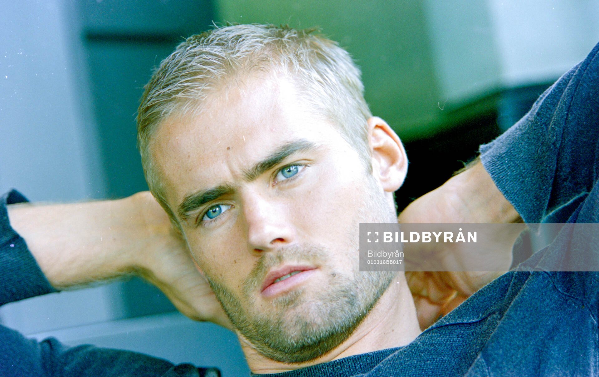 Football, Premier League 2001-2002, Aston Villa: Olof Mellberg of Aston Villa. 
