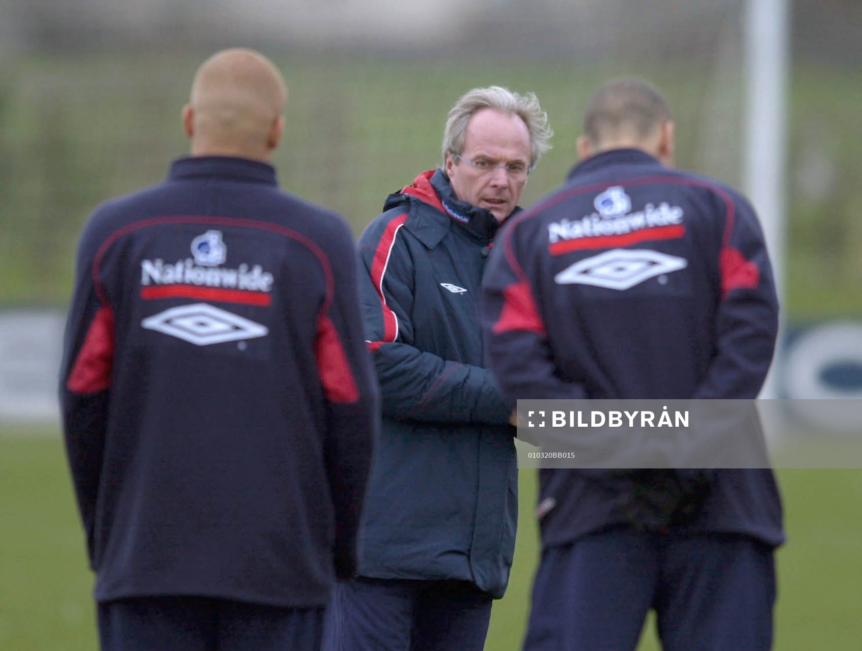 Englands förbundskapten Sven-Göran Eriksson (Svennis)