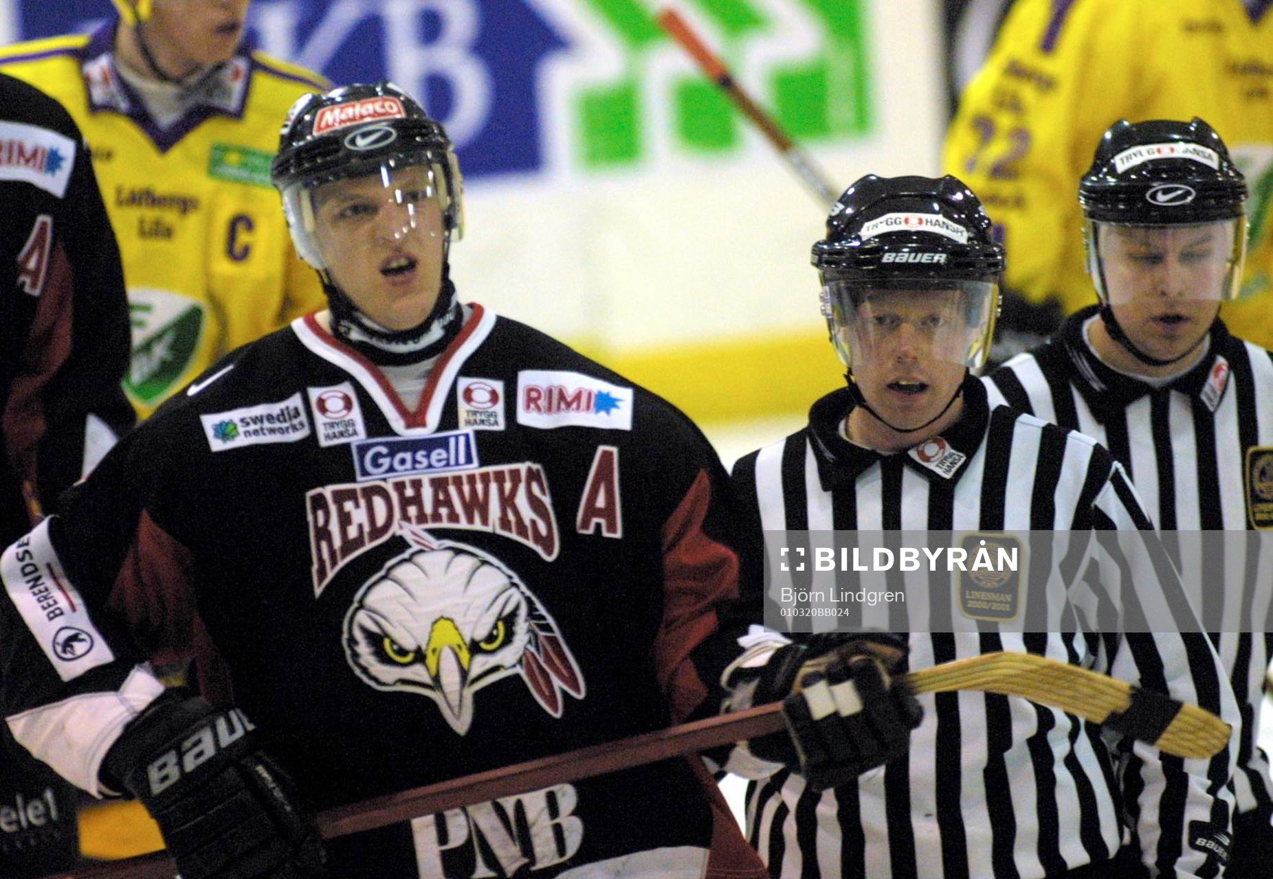Tomas Sandström ett matchstraff