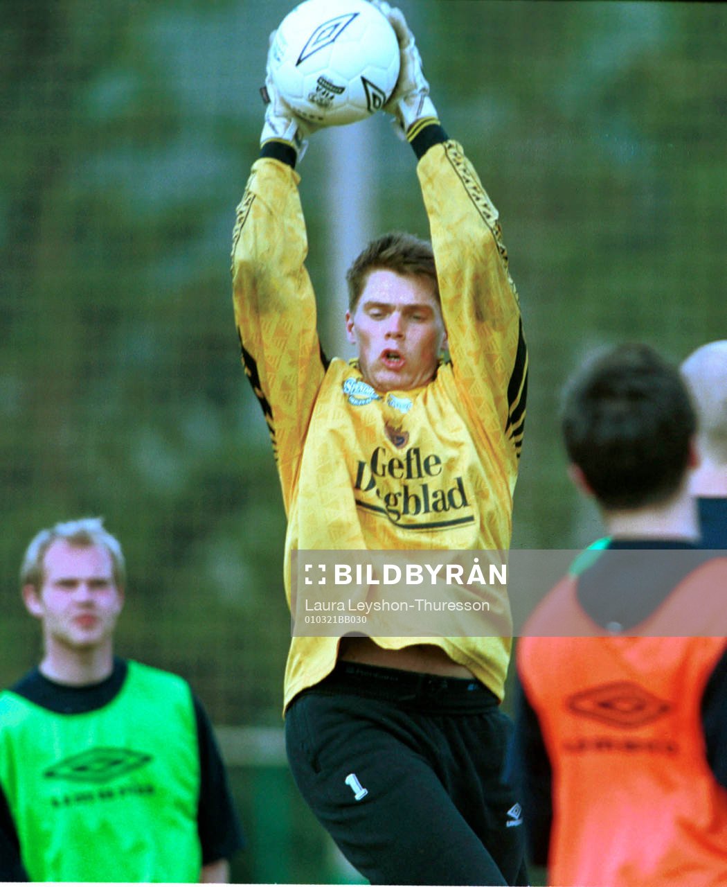 Mattias Hugosson, målvakt Gefle