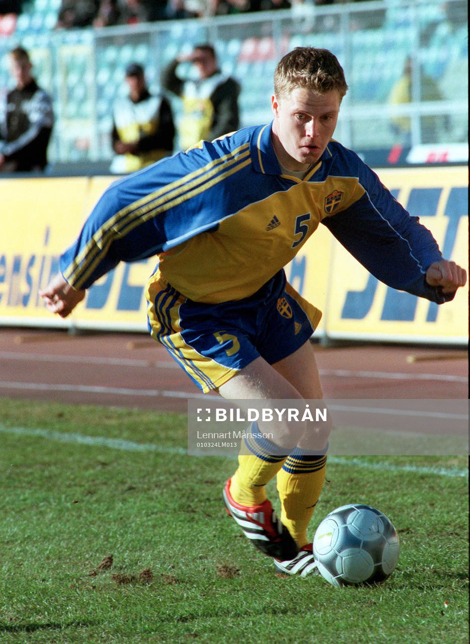 Fotboll, Sverige-Makedonien