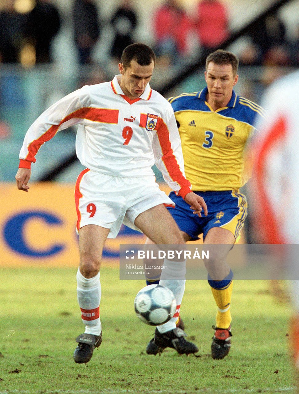  Argent Bekiri, Makedonien och Patrik Andersson, Sverige