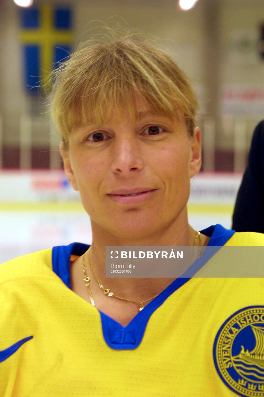 Ishockey, dam, Sverige, Kerstin Bergstrand