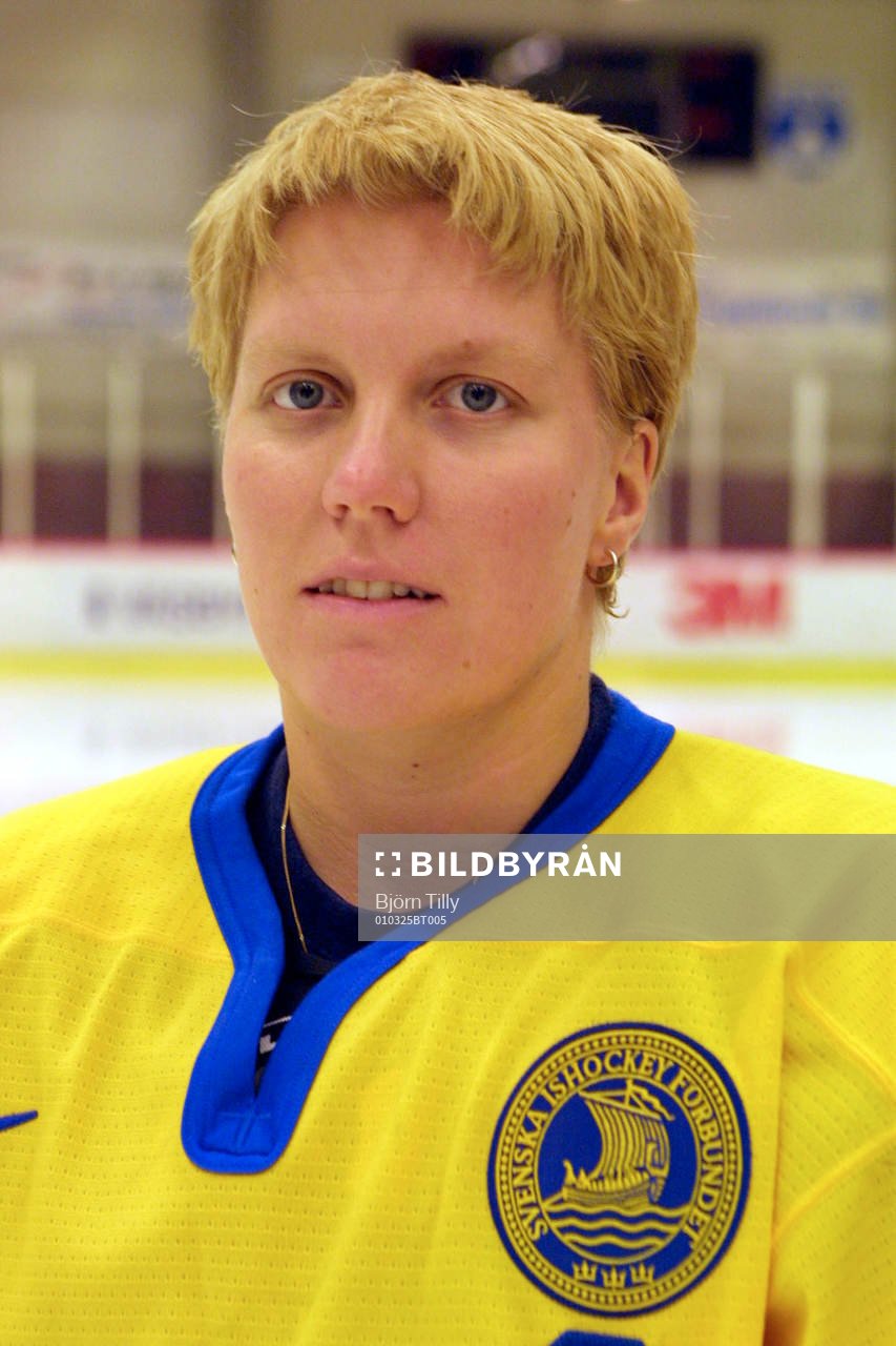 Ishockey, dam, Sverige, Ylva Lindberg, lagkapten