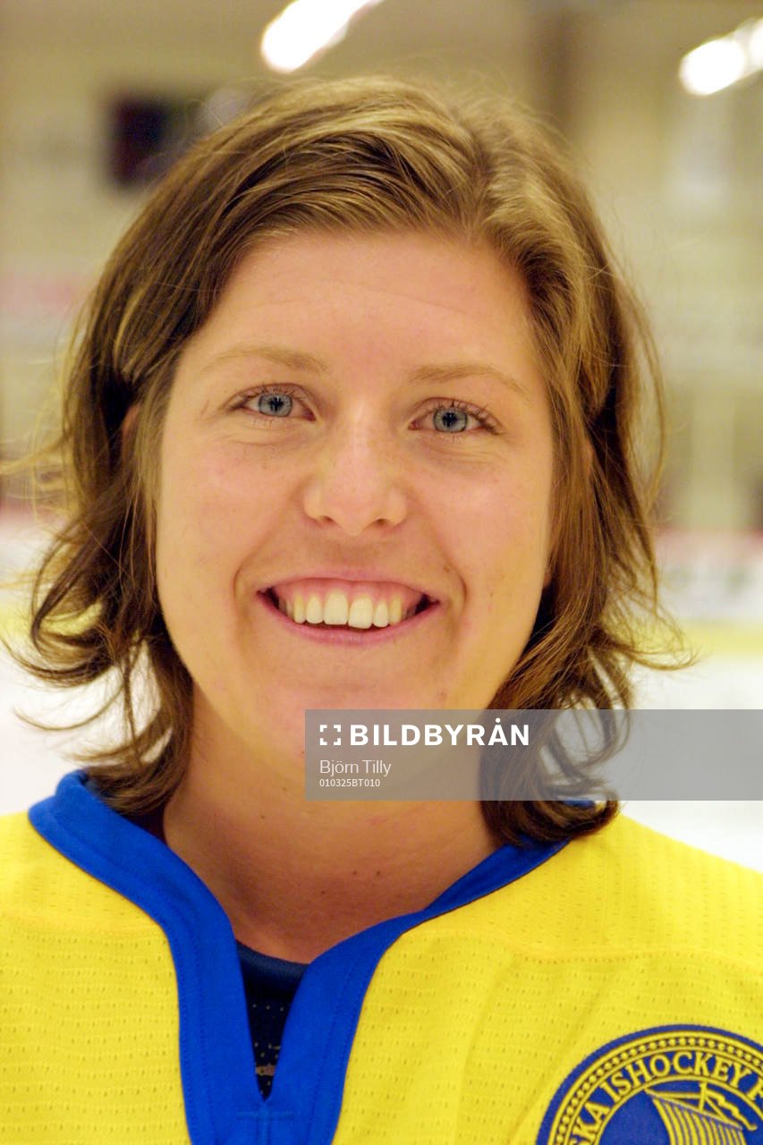 Ishockey, dam, Sverige, Jenny Lindqvist