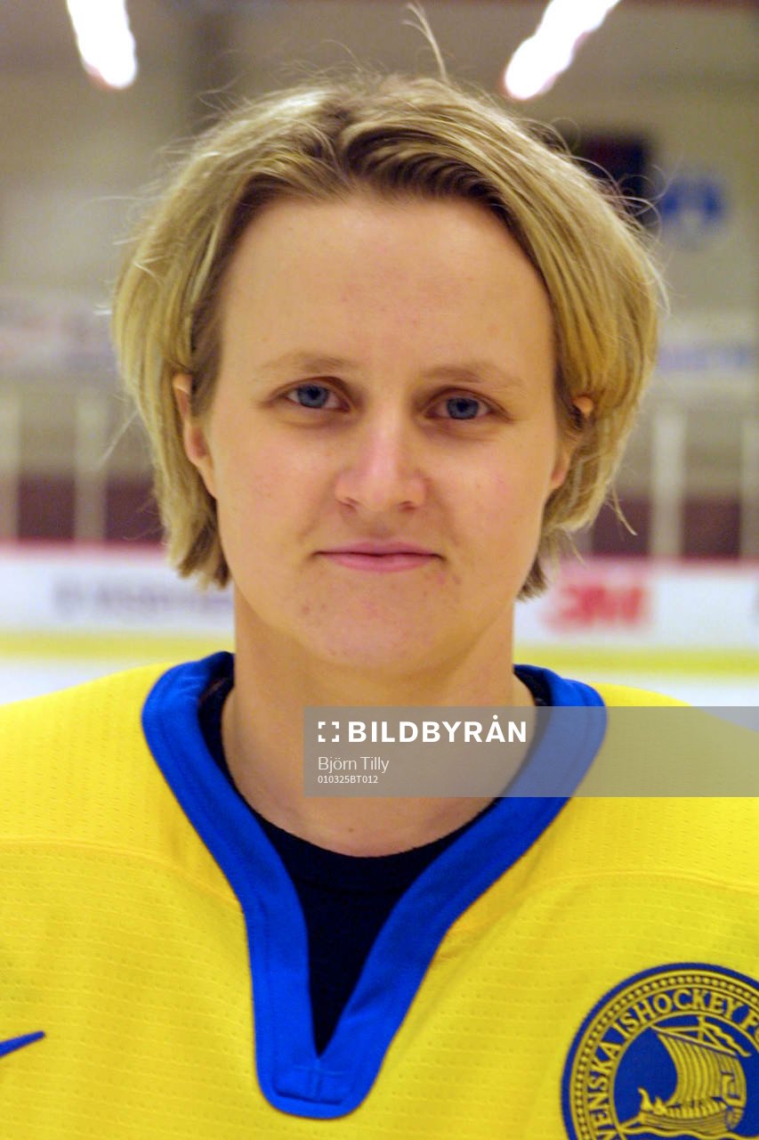 Ishockey, dam, Sverige, Gunilla Andersson
