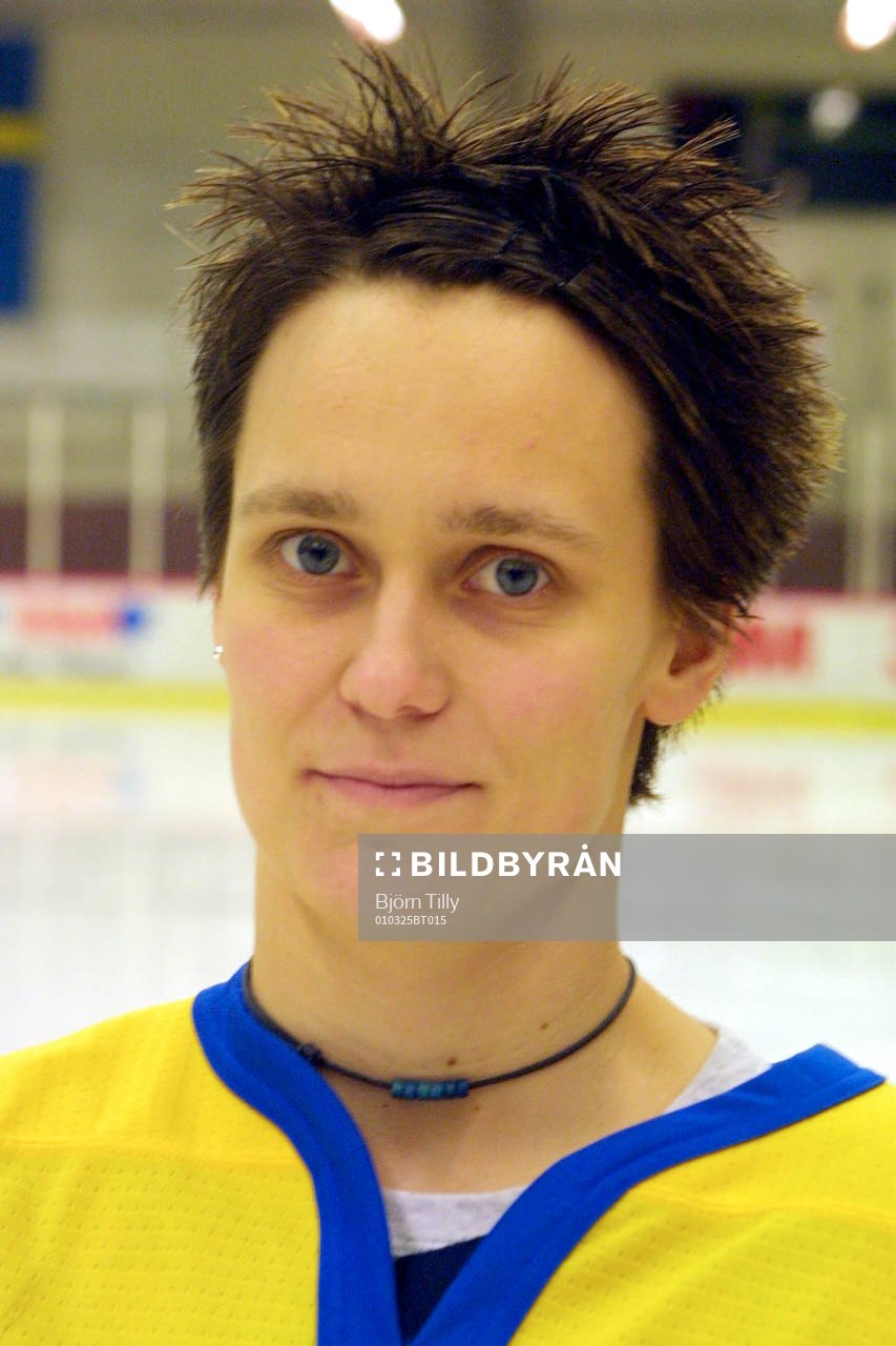 Ishockey, dam, Sverige, Pernilla Burhalm, ass lagkapten