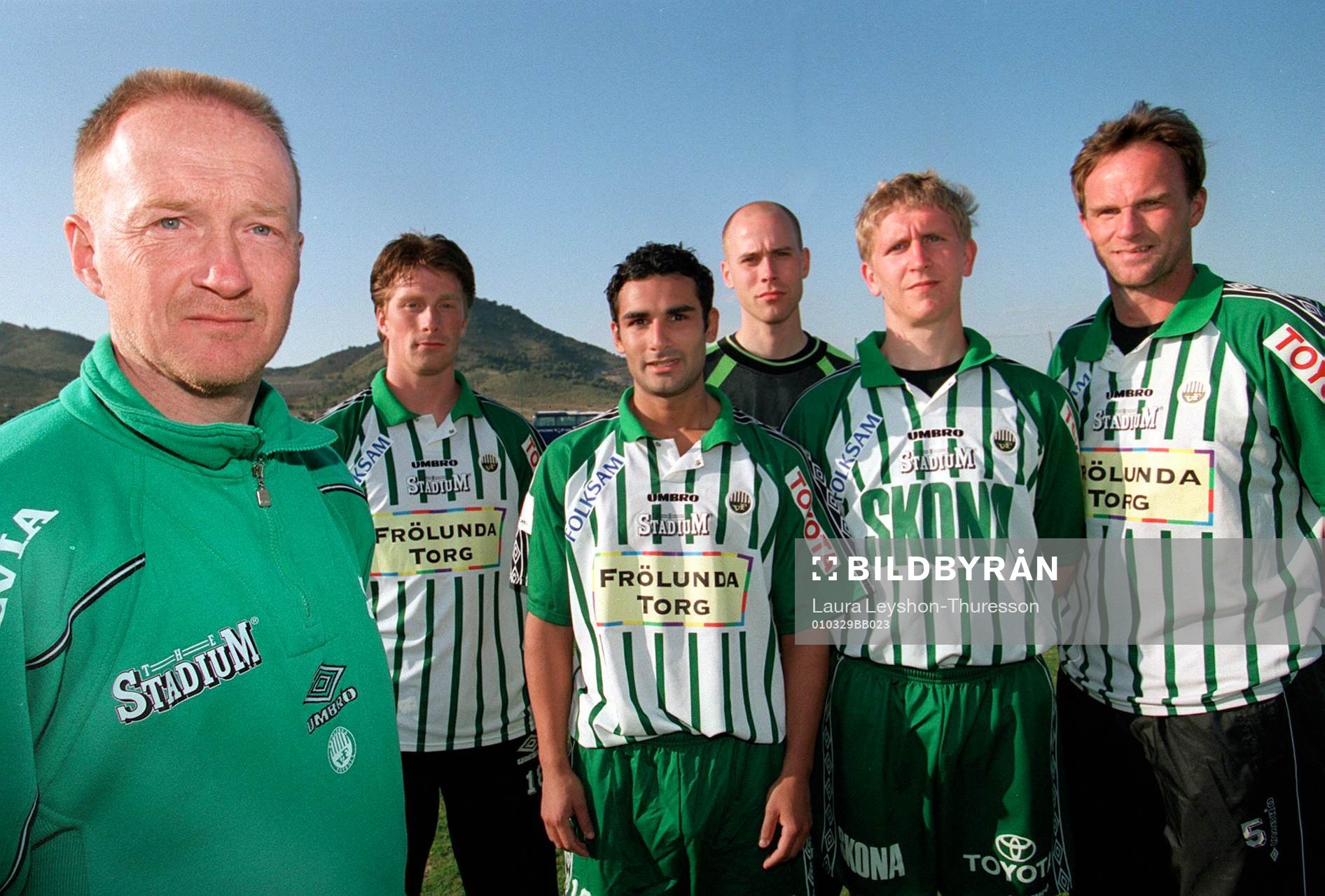Lars-Olof Mattson, Henrik Larsson, Fernando Fuentes, Erik
