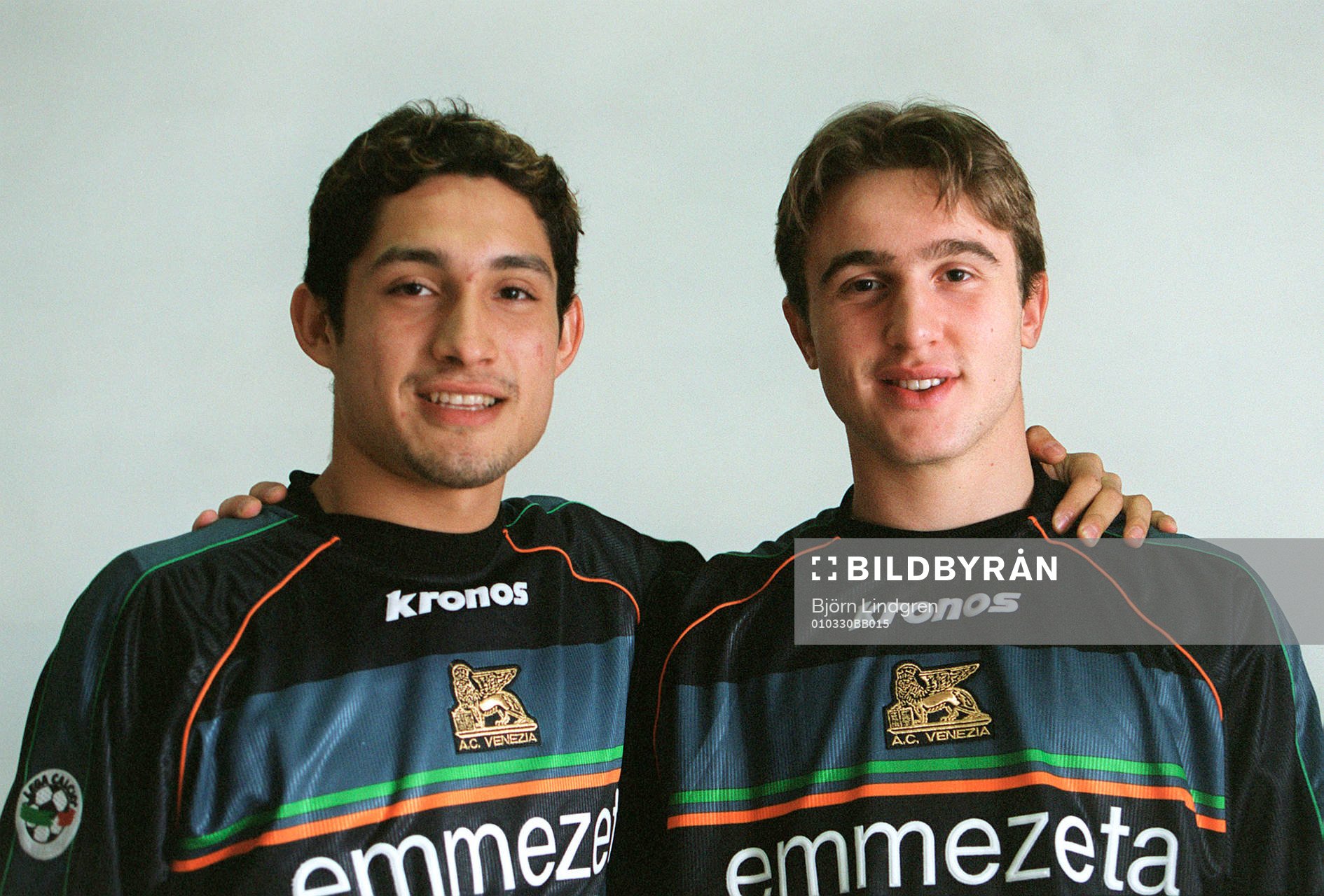 Fotboll, Italien, Pablo Pinones Arce och Valentino Lai,