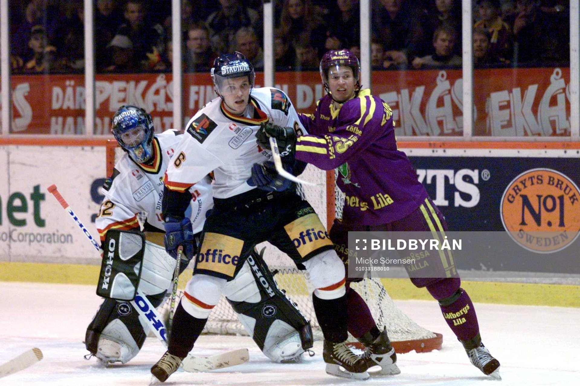 Målvakt Mikael Tellqvist, Djurgården. Rickard Wallin,