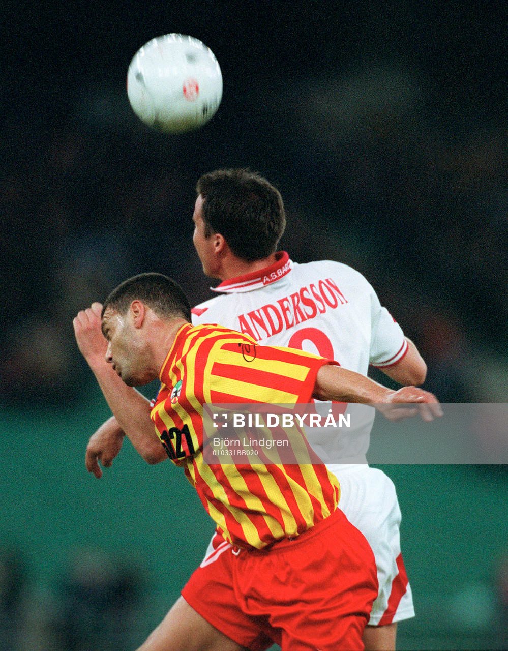 Daniel Anderssson, Bari, i nickduell