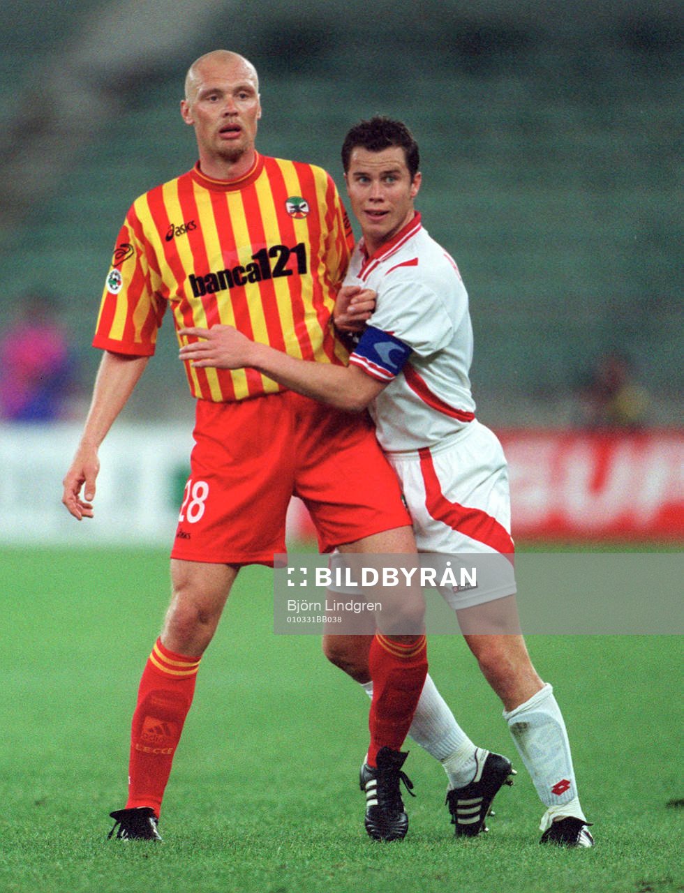 Klas Ingesson, Lecce och Daniel Andersson, Bari