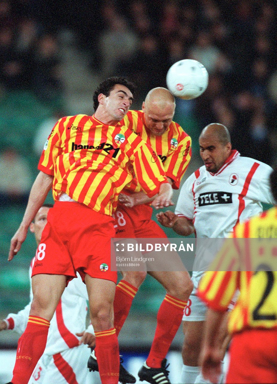 Dario Dainelli och Klas Ingesson, Lecce