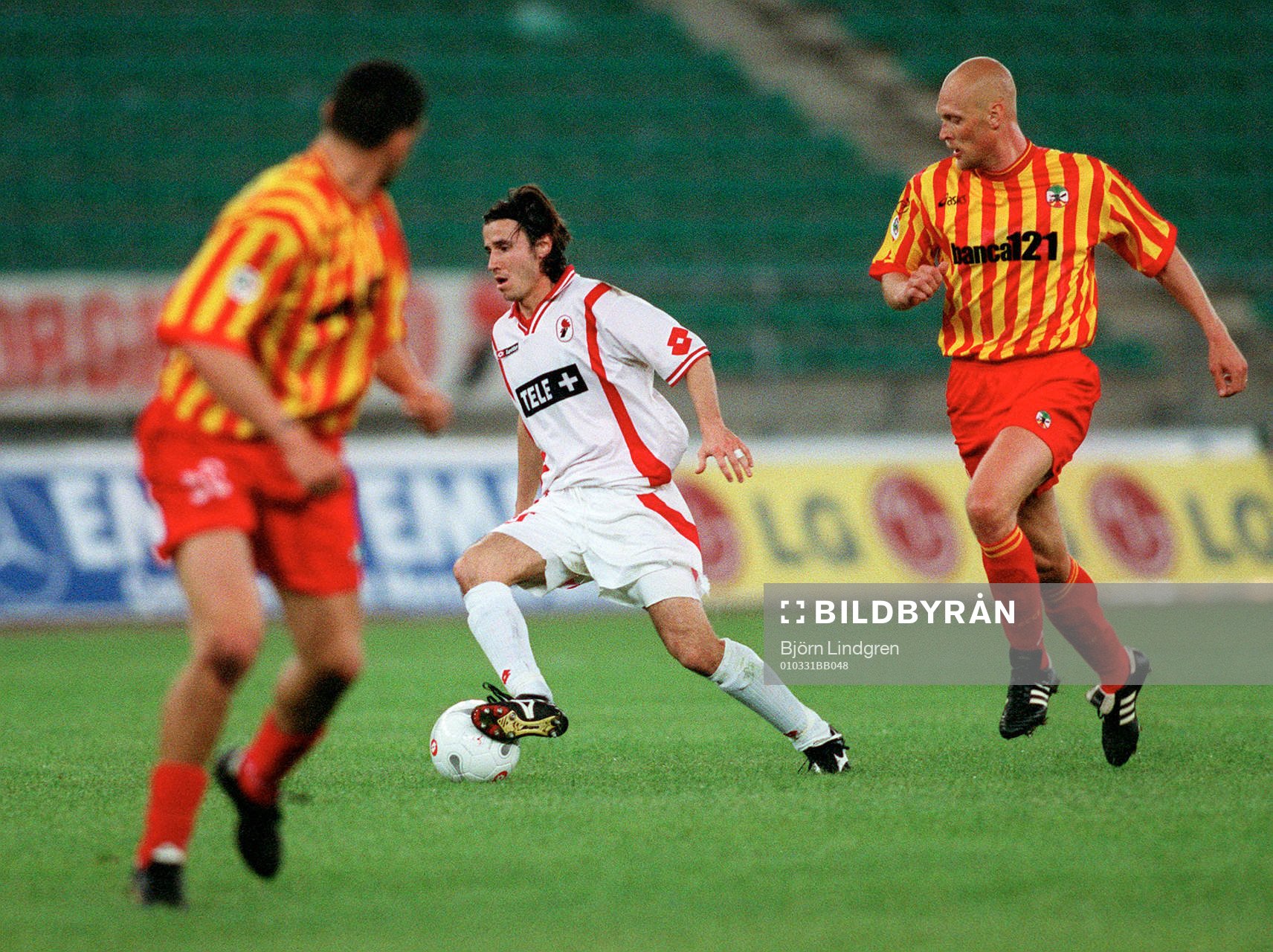 Yksel Osmanovski, Bari och Klas Ingesson, Lecce