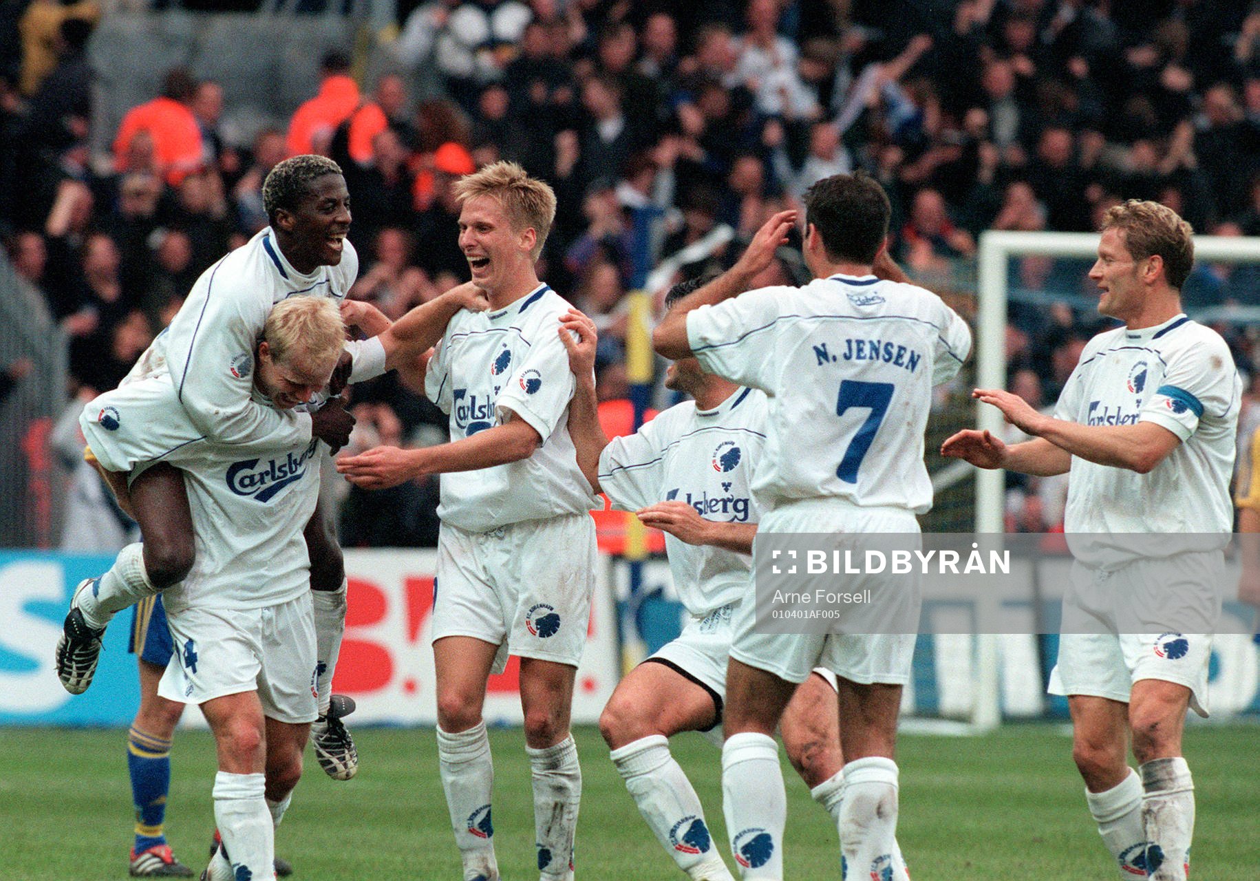 Fotboll, FC Köpenhamn (jubel)