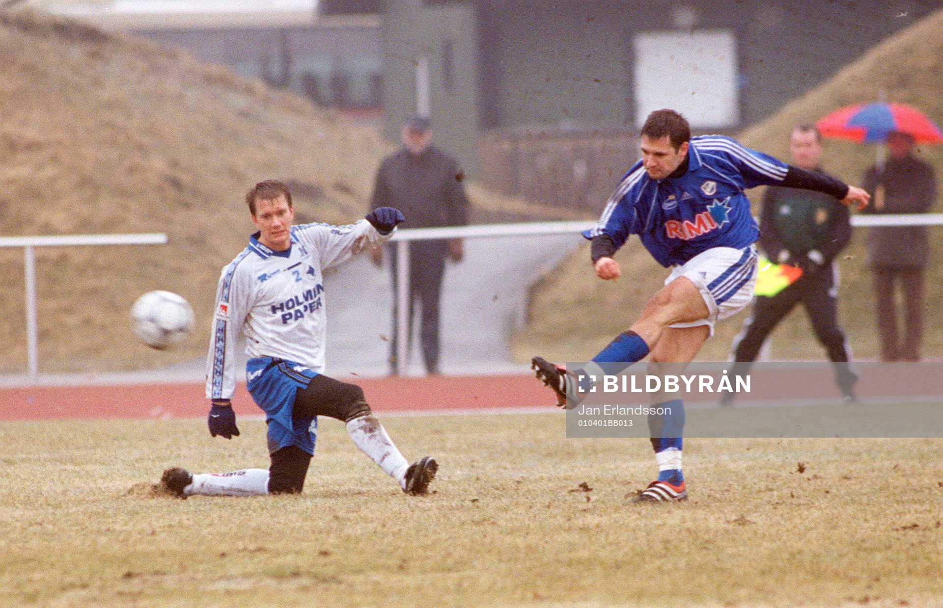 Stefan Selakovic, Halmstad och Stefan Alvén, Norrköping