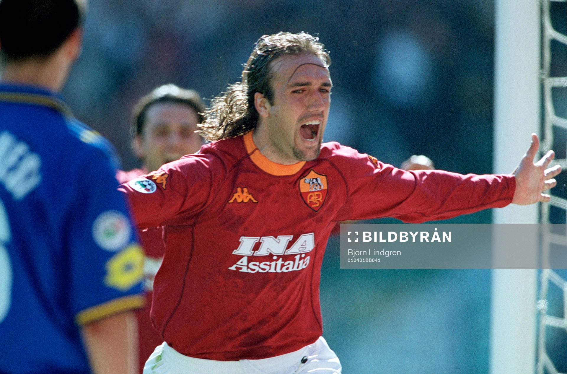 Fotboll, Italienska Serie A, Gabriel Batistuta (jubel)