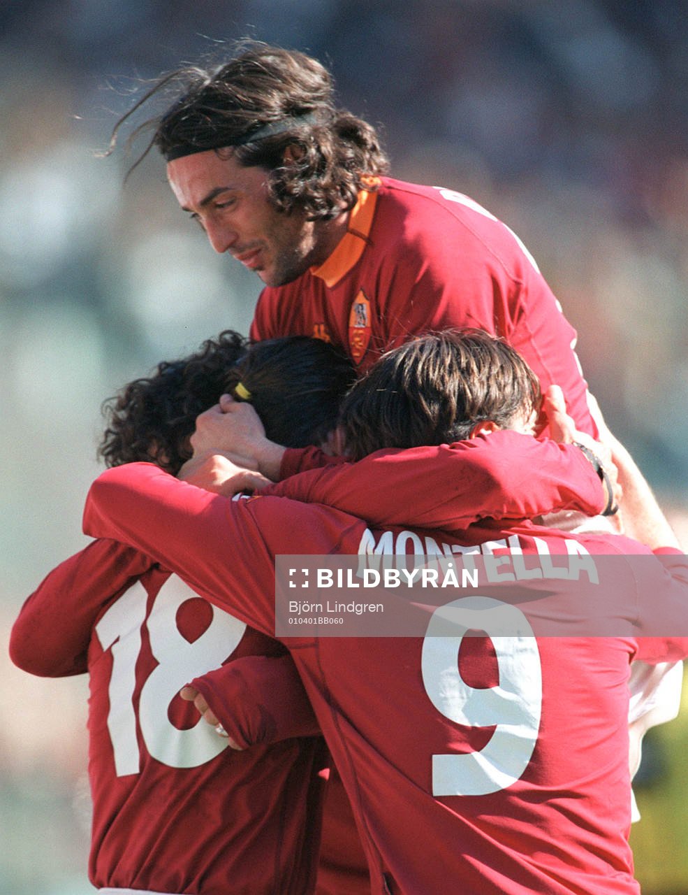 Fotboll, Italienska Serie A, Roma jublar