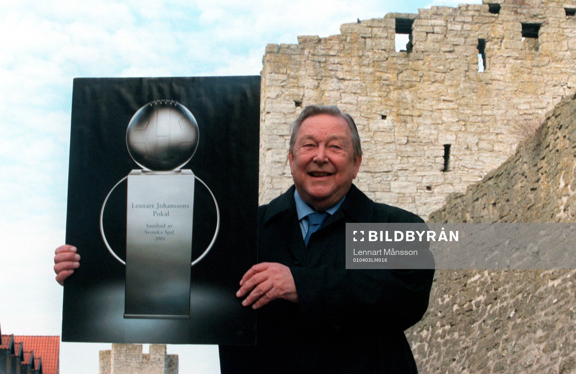 Lennart Johansson i Visby, (pokal), Lennart Johanssons pokal
