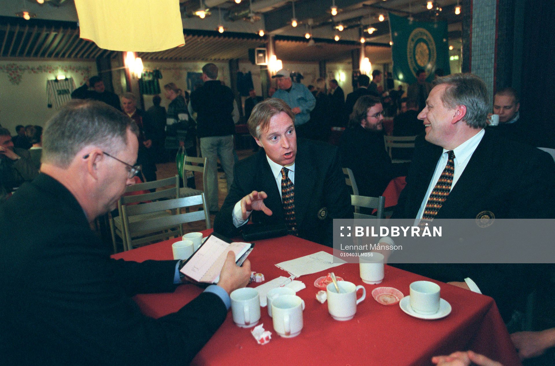  Upptaktsträff i Visby. Lars Lagerbäck, Mats Olsson och Tommy Söderberg.